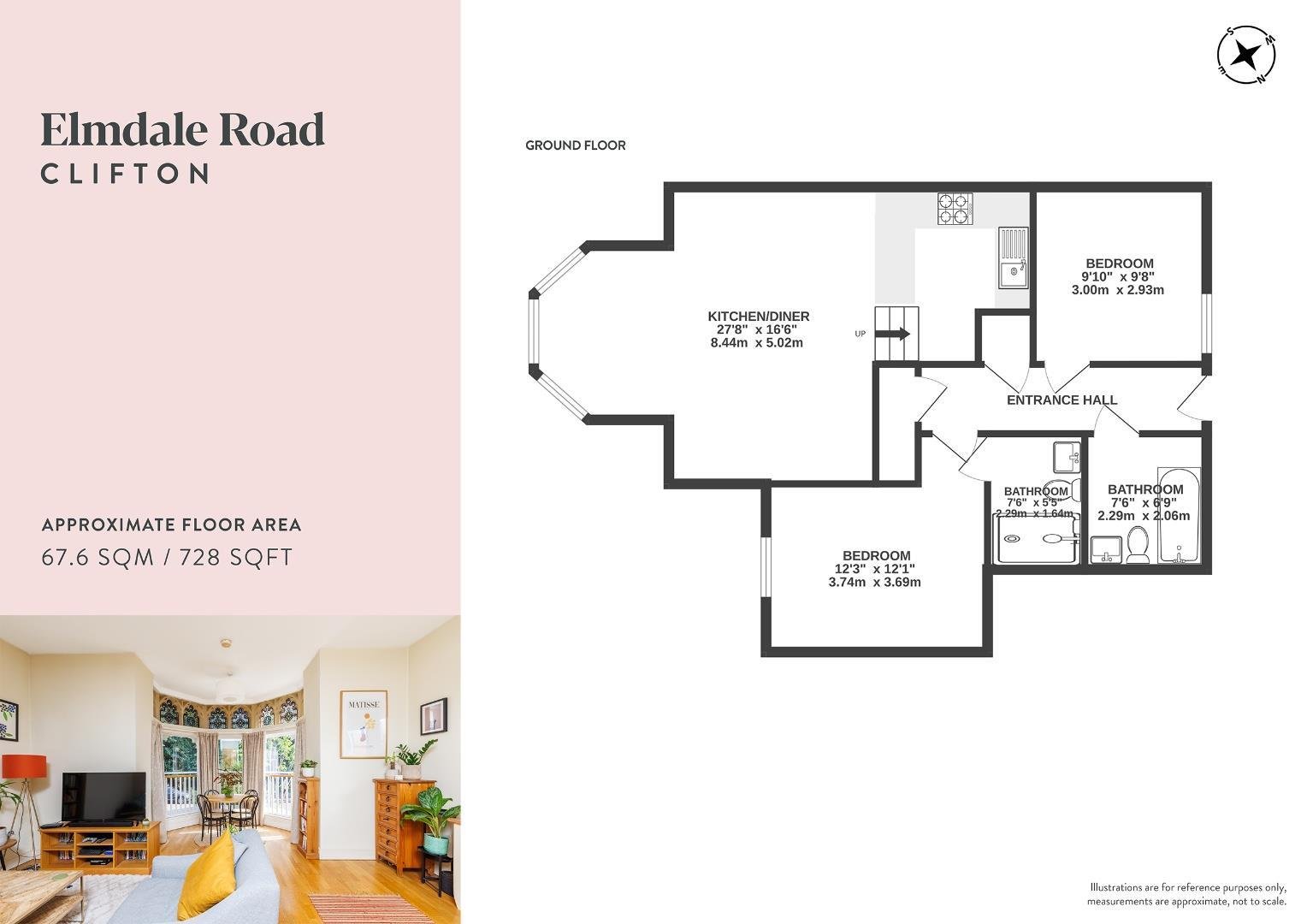 Elmdale road clifton 34832892 flat 19 royal parade 2 7 elmdale road floorplan